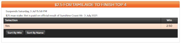 Tamilaide Sportsbetting